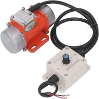 30W Concrete Vibrator, 4000RPM Electric Vibrating Motor with Speed Controller &amp; Adjustable Exciting Force