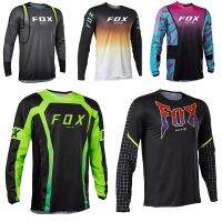 เสื้อมอเตอร์ไซค์วิบากเจอร์ซีย์ BATFOX การปั่นจักรยาน MTB ของผู้ชายเสื้อยืดรถจักรยานยนต์ออฟโรดเสื้อดาวน์ฮิลล์เสื้อเจอร์ซี่ย์