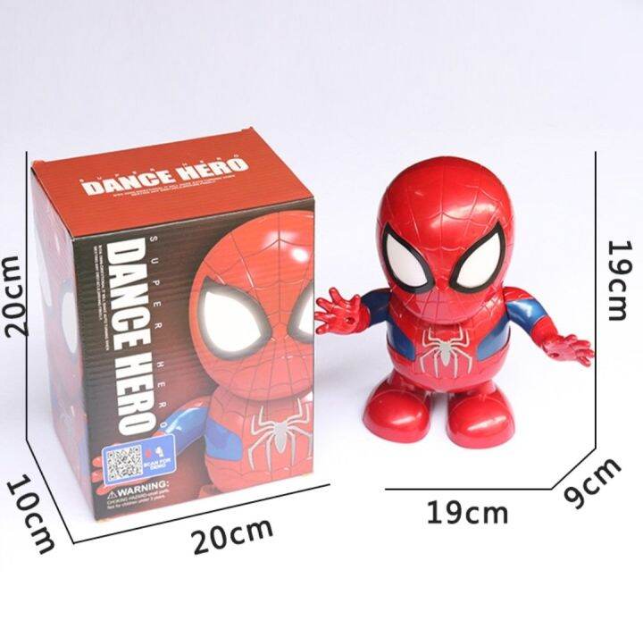 Đồ Chơi Siêu Nhân Spider Man, Người Nhện Dancer Nhảy Múa, Phát Nhạc, Phát  Sáng | Lazada.Vn