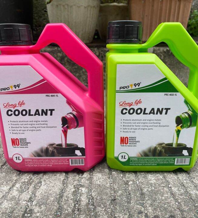 Engine Coolant 1 Liter Pink Green Lazada PH