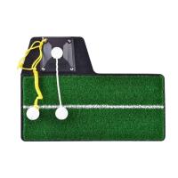 3 in Golf Swing Trainer Training Putting Mat Golf Practice Indoor Outdoor