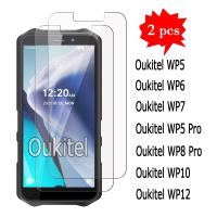 2-1Pcs สำหรับ Oukitel WP12 WP10 WP7 WP6 WP8 WP5 Pro กระจกนิรภัย Oukitel WP 12 10 5 6 7 8 โทรศัพท์หน้าจอป้องกันหน้าจอฟิล์ม-Zitao