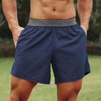 Men Sport Shorts Elastic Waist Basketball Gym Athletic Loose Quick-dry Casusal