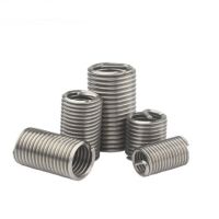 50pcs M2x0.4x3D Wire Thread Insert Stainless Steel 304 Wire Screw Sleeve M2 Screw Bushing Helicoil Wire Thread Inserts