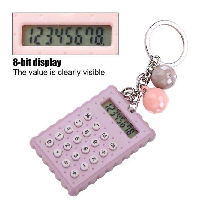 digital-keychain-calculator-led-pocket-size-8-digit-calculators-multi-purpose-learning-tool-boy-girl-gray-purple