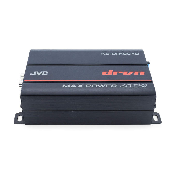 jvc-ks-dr1004d-400-watt-4-channel-bridgeable-amplifier-for-car-amp-marine-and-rzr-atv-utv-cart-motorsports
