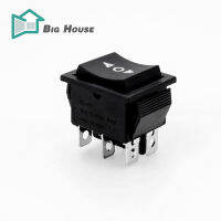 BigHouse [คลังสินค้าพร้อม] Maintained Rocker สวิทช์ขั้ว6pin 20a 12V DPDT กับรีเซ็ตฟังก์ชัน