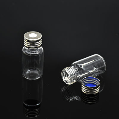 EPA Vials สำหรับเก็บตัวอย่างขวดโครมาโตกราฟีใส10ML Parse Reagent Bottle With Cover 22Mm &amp; Septa 10 / PK