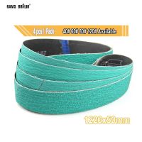 ✆▧■ 4 pieces 1220x50 mm Zirconia Abrasive Sanding Belts 48 x2 Knife Sharpener Tool 40 60 80 120 Assorted