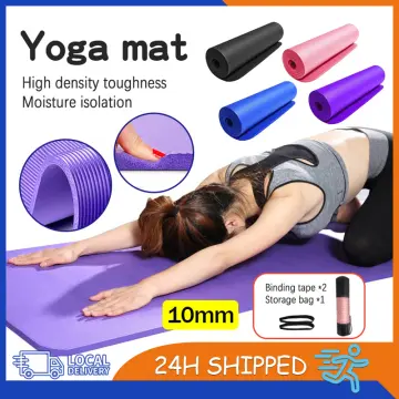 20MM Thick Non-slip Yoga Mat High-density Sports Fitness Mat Home Sports  Gymnastics for Yoga Pilates and Gymnastics Exercise