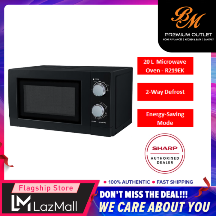 sharp 20l microwave oven r2021gk