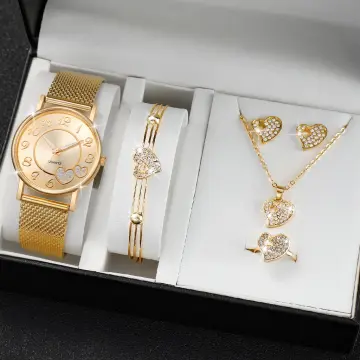 Chanel watch outlet and bracelet set