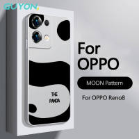 Guyon เคสนิ่มสำหรับ OPPO A15 A16K A17 A5 A54 A74 A76 A92 RENO5 RENO6Z 7Z RENO8 PRO 5กรัมดีไซน์ใหม่ลวดลายดั้งเดิมน่ารัก TPU ด้านชุบโลหะเงินด้วยไฟฟ้าสีเงินฝ้ากันตกแบบรวมทุกอย่าง