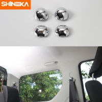 SHINEKAรถที่นั่งเข็มขัดแผ่นครอบสำหรับSuzuki Jimny 2015-2017(Chrome)