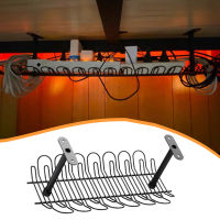 การจัดการสายเคเบิลถาดสายไฟใต้โต๊ะหนารับน้ำหนักได้มากอุปกรณ์จัดระเบียบสายไฟสำหรับสำนักงาน