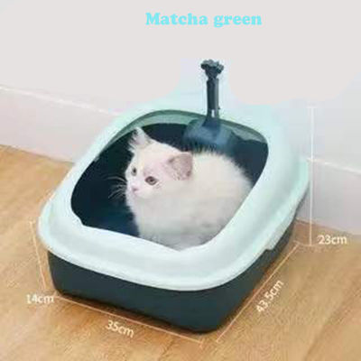 The New Semi Closed Pet Cat Bedpan And Garbage Shovel Can Prevent Cat Litter From Splashing And Leakage And Facilitate Cleaning