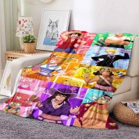 One Piece Luffy Teen Comic Blanket Sofa Office Nap Air Conditioning Soft Keep Warm Customizable G52