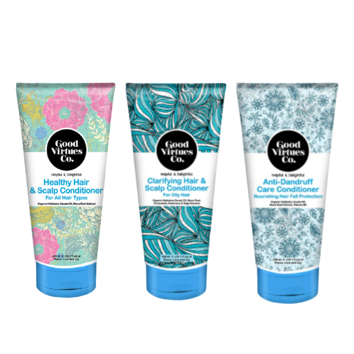 Good Virtues Co. [GVC] Hair Conditioner 300ml Lazada
