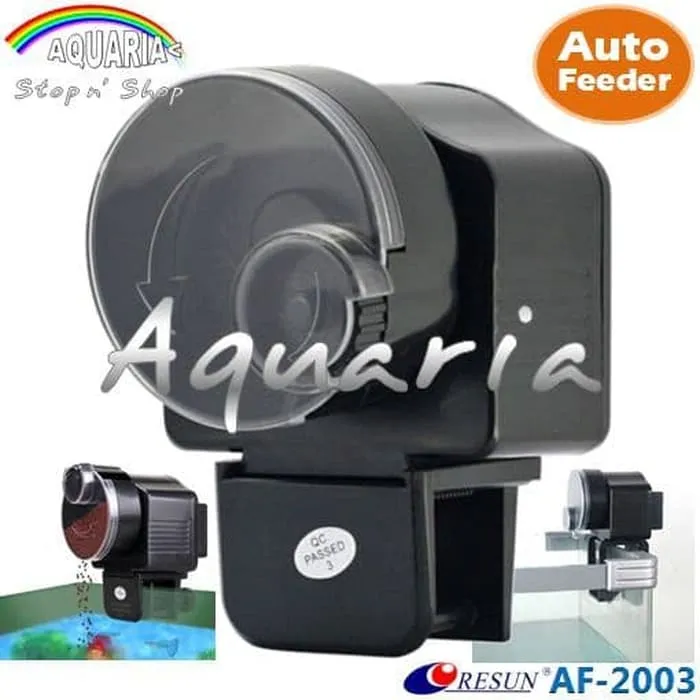Alat umpan ikan otomatis Resun Automatic Fish Feeder AF2003 Lazada