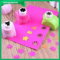 JUICYPEACHNU ของขวัญ เด็ก สมุดภาพ DIY เครื่องมือหัตถกรรม เครื่องตัดบัตร ต่อย เครื่องไสกระดาษ