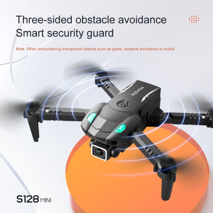 s128-mini-drone-4k-camera-for-beginer-three-sided-obstacle-avoidance-air-pressure-fixed-height-professional-rc-quadcopter-toys