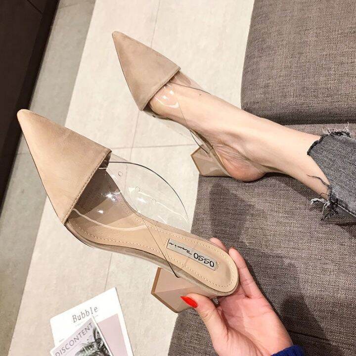 pointed-half-slippers-fashionable-thick-heel-mules-high-heel-slippers-nini