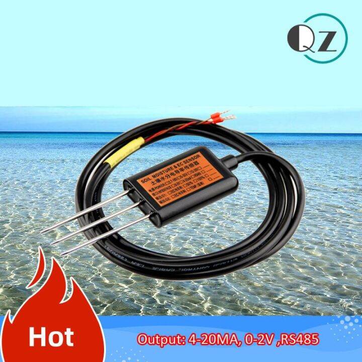 01- 3 IN 1 Soil Electric Conductivity Sensor Soil Moisture Soil ...