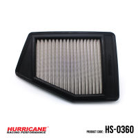 HURRICANE ไส้กรองอากาศ ( Honda Accord  G9  2.0 l ปี 14 - 16 )