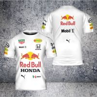 เสื้อยืดแฟชั่นสำหรับ Men_s ของขวัญแข่งรถ F1 Honda Mobil 3D เต็มรูปแบบขนาด S-5XL