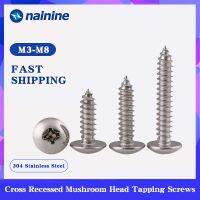 TA M3 M4 M5 M6 304 Stainless steel Phillips Truss Head Cross Recessed Mushroom Self Tapping Screws Wood