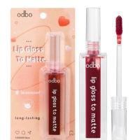 ⭐5.0 | ODBO LIP GLOSS TO MATTE โอดีีโอ ลิปกลอสทูแมท ขนาด 3.5 ml OD5006