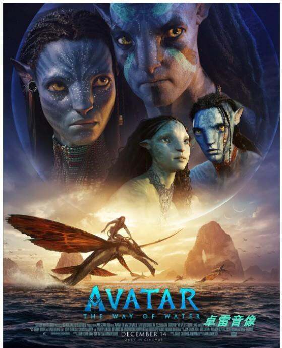 Blu-ray Movie Disc BD Box [Avatar 2: The Way Of Water] 4K HEVC High ...