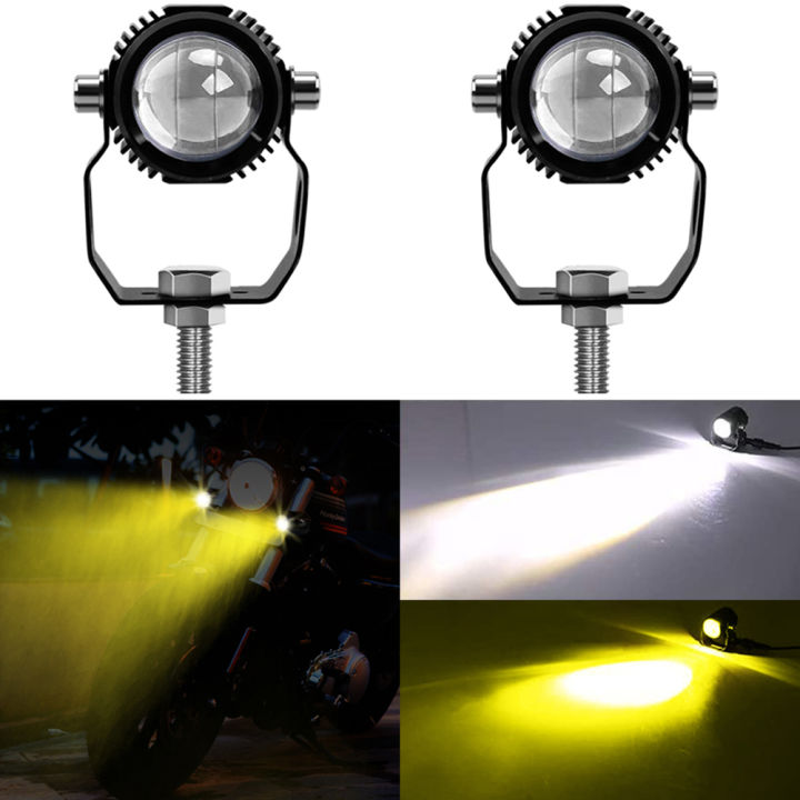 60w-motorcycle-led-spotlight-headlight-spot-fog-dual-colour-led-hilow-beam-driving-lights-auxiliary-light-9-30v