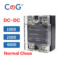 CG 25A 40A DD NC ปกติปิด SSR เฟสเดียว DC ควบคุม DC ระบายความร้อน SSR-25DD 40DD NC โซลิดสเตตรีเลย์