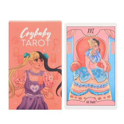 Tarot Deck English Fortune Telling &amp; Fate Divination 78Pcs Oracle Deck Board Game Party Supplies for Gathering &amp; Holiday sincere