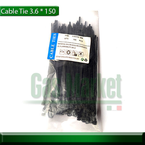 เคเบิ้ลไทร์-6-นิ้ว-3-6-150-สายรัดพลาสติก-สี-ดำ-ถุงละ100เส้น-cable-tie-6-inch-3-6-150-black-color-100-pcs-pack