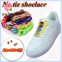 PAS Sports Metal Tip Shoestrings Elastic Shoelaces Fast Lacing No Tie Shoelaces Quick Lazy Laces Sneakers Shoelace