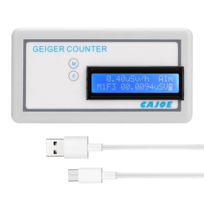 GMV2 Portable Handle Geiger Counter Assembled Nuclear Radiation Detector γ β X Ray with Miller GM Tube