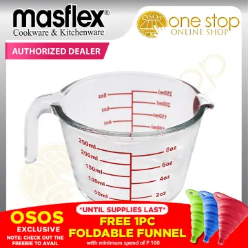 Foldable measure cup