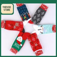 YNDVQO STORE Novelty Gift Warm Winter Xmas Snowflake Deer Snowman Christmas Socks Cotton Blend