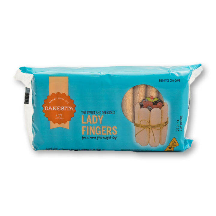 [พร้อมส่ง!!!] ดาเนซิตา เลดี้พิงเกอร์ 200 กรัมDanesita Lady Fingers 200g