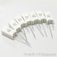 【LZ】▫  5PCS Vertical cement resistance SQM 5W 0.05   100K ohm 5  0.1R 0.15R 0.22R 0.25R 0.39R 0.47R 1R 10RJ 100R 150R Ceramic resistor