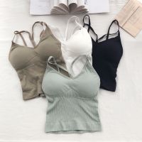 △☸◙ Cotton Push Up Top Suspender Fashion Color Female Soft Brassreie