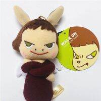 Yoshito Nara จี้ตุ๊กตานางฟ้าปีศาจขนาดเล็ก17Cm,ตุ๊กตาหนานุ่มตุ๊กตายัดนุ่นน่ารักของแท้ของขวัญ