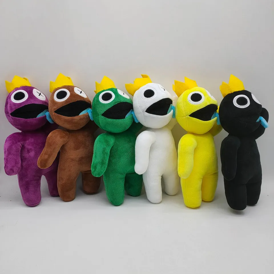 NEW 30cm Rainbow Friends Game Surrounding Plush Toy Cartoon Game Character  Doll Kawaii Holiday Gifts Doll Patung Stuffed Animal