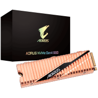 ⚡️สินค้าราคาพิเศษ⚡️0%GIGABYTE SSD(เอสเอสดี) AORUS PCIe/NVMe M.2 Gen4 SSD 1TB(GP-ASM2NE6100TTTD) M.2 PCIe 2280 NVMe/Read Speed:up to up to 5000 MB/s**/Write Speed:up to 4400 MB/s**/5 Years by Gigabyte &amp;SVOA