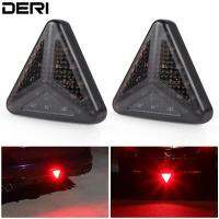 12V Triangle Tail ke Light Rear Stop Lamp ed Red Car Style For Cars Pickups Trucks Suvs Trailers Moto Flashing Taillight