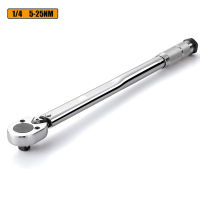 1-25PCS 14" 2-14Nm Adjustable Torque Wrench Bicycle Repair Tools Kit Tool Bike Repair Spanner Hand Tool Set