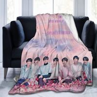 2023 in stock BTS BT12 KPOP Flannel Blanket for Bed/sofa, Super Soft  Blanket with Single-sided Printing, Light and Comfortable Blanket to Keep Cool in Summer，Contact the seller to customize the pattern for free