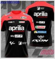 2023 Summer Aprilia T-Shirts Motorcycle Racing